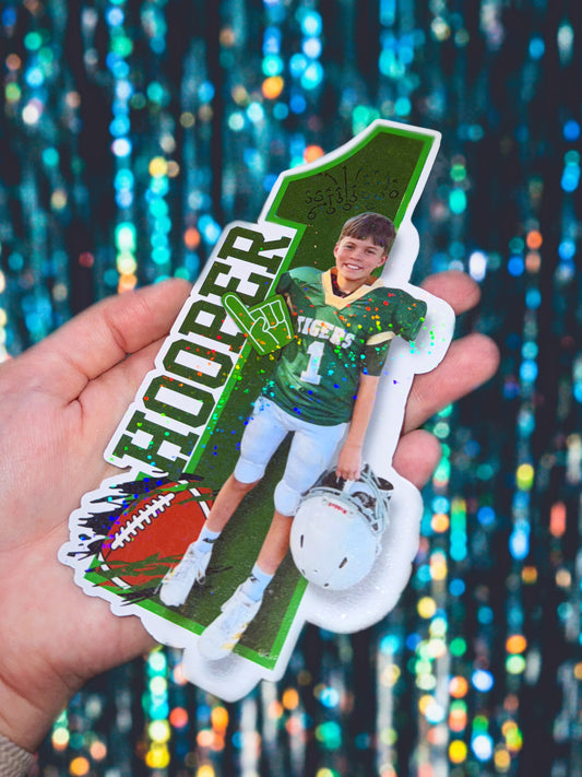Single Digit Custom Sports Magnet